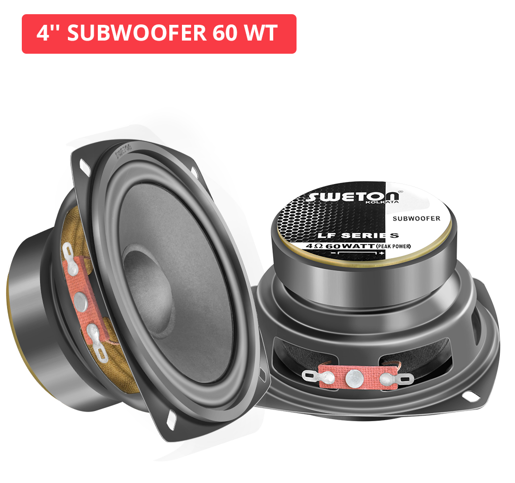 4'' SUBWOOFER 60 WT