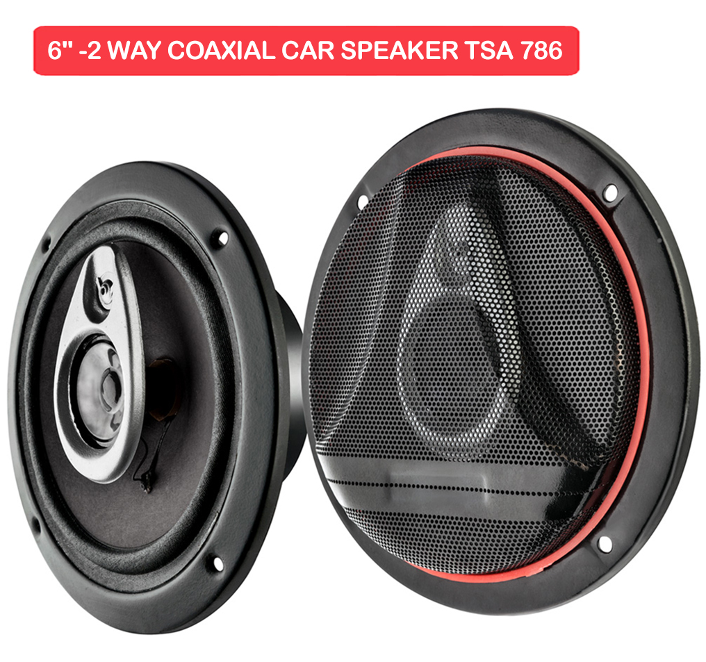 6" -2 WAY COAXIAL CAR SPEAKER TSA 786