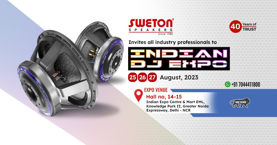 INDIAN DJ EXPO, NEW DELHI 2023