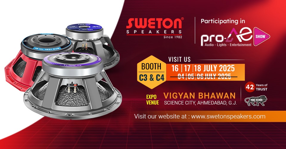 PRO-AUDIO, LIGHTS & ENTERTAINMENT EXPO, AHMEDABAD 2025