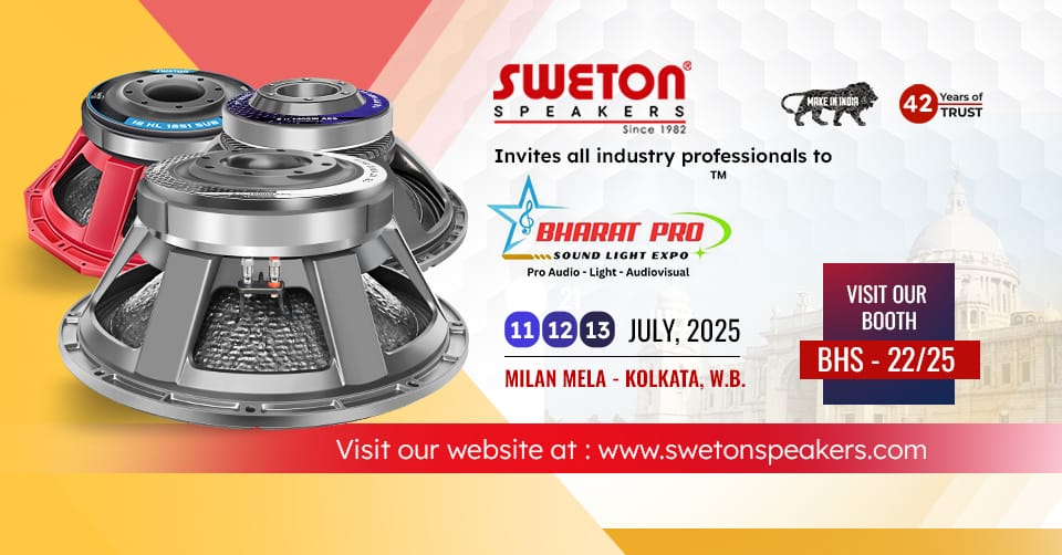 BHARAT PRO SOUND LIGHT EXPO, KOLKATA 2025