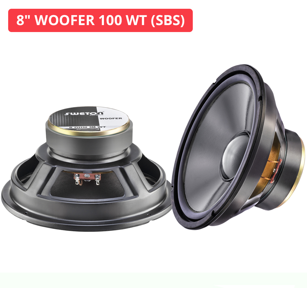 8" WOOFER 100 WT (SBS)