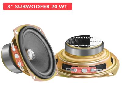 3'' SUBWOOFER 20 WT