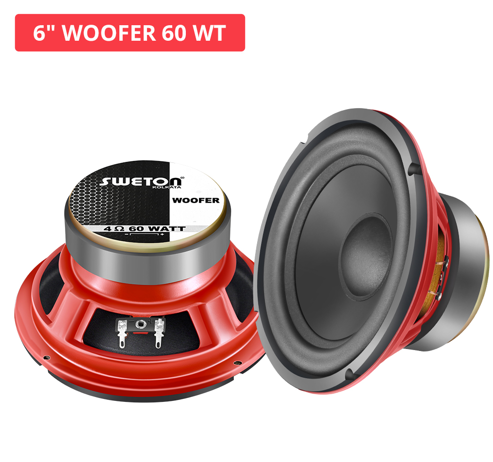 6" WOOFER 60 WT
