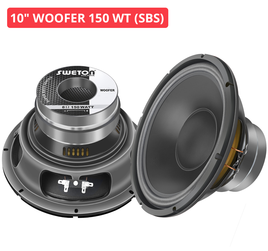 10" WOOFER 150 WT (SBS)