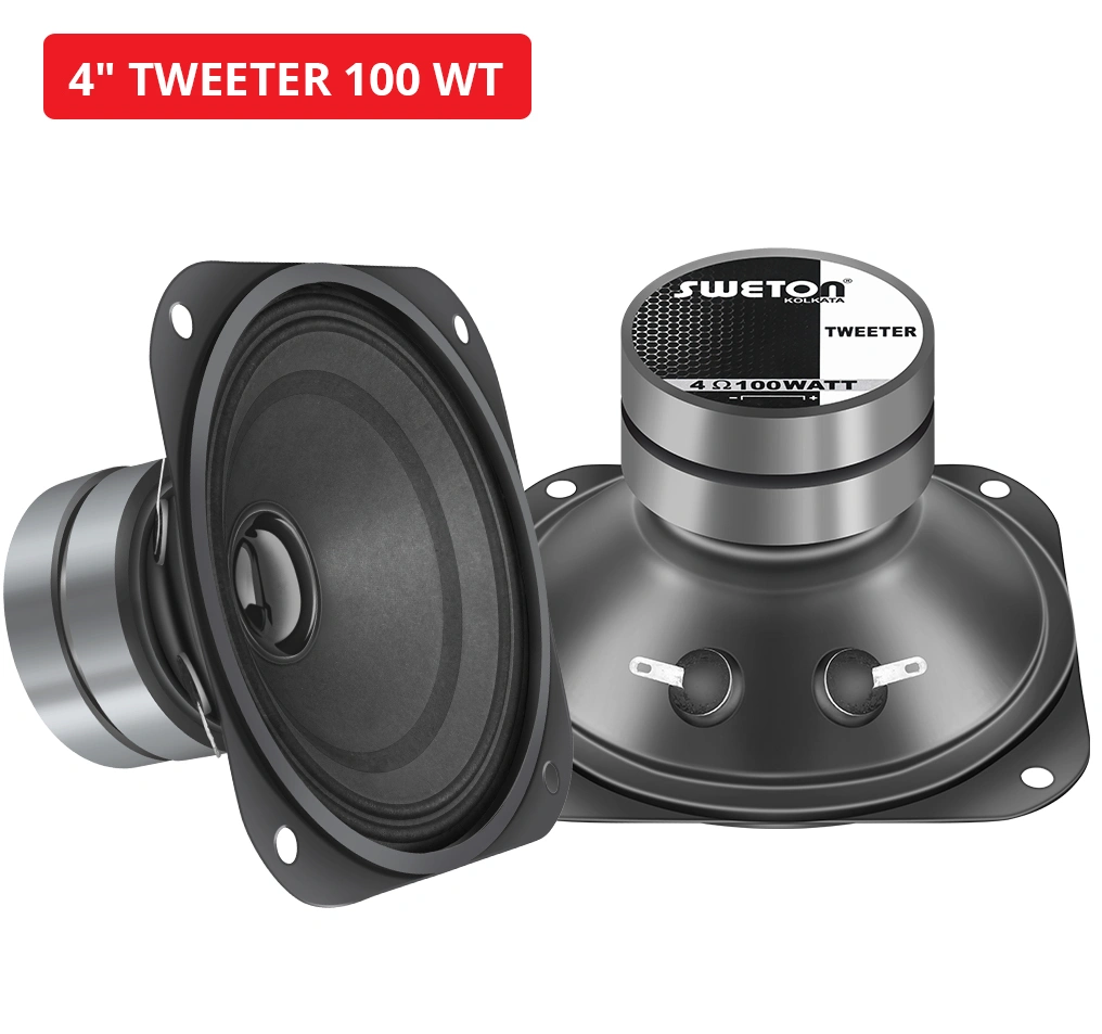 4" TWEETER 100 WT