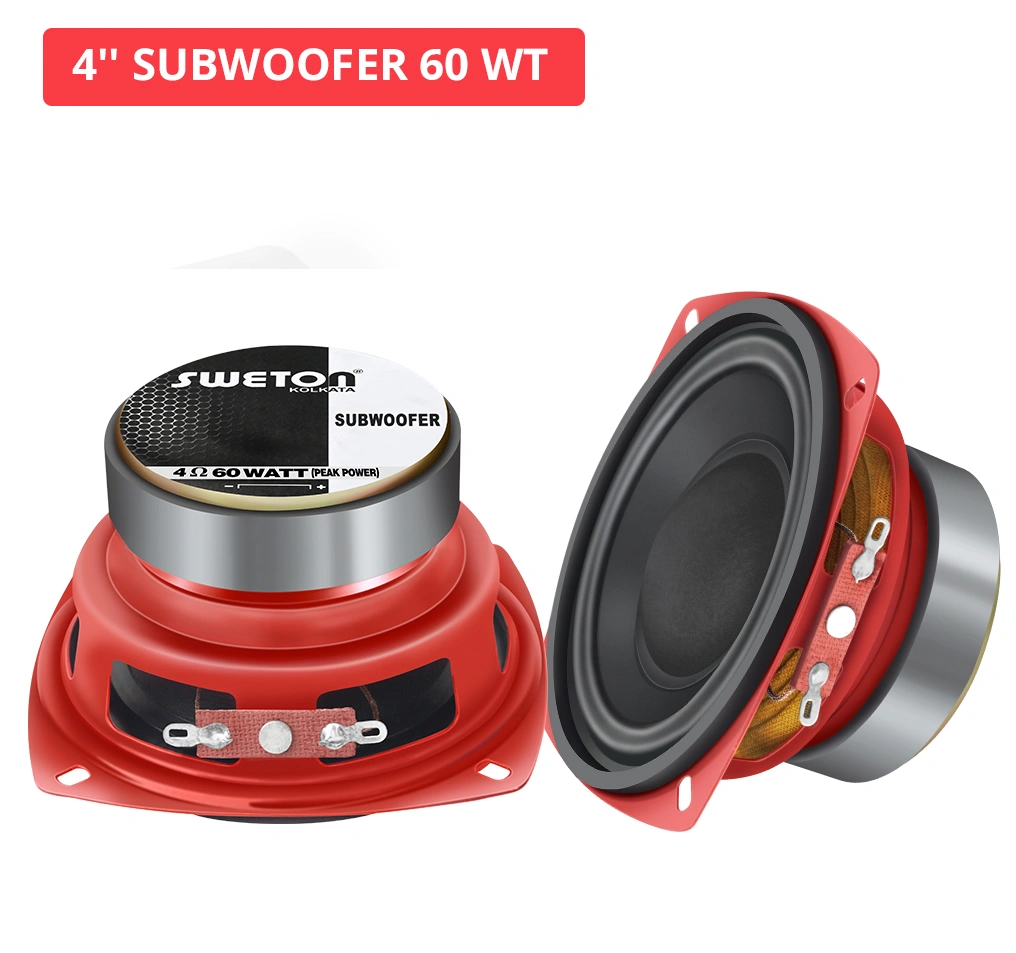 4'' SUBWOOFER 60 WT